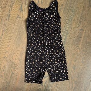 Starry Black Kids Bodysuit  NWOT